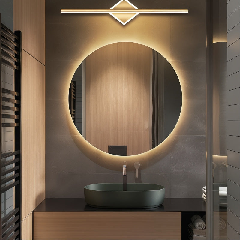 LuxVanta – Sort og guld LED-væglampe med moderne varmt lys