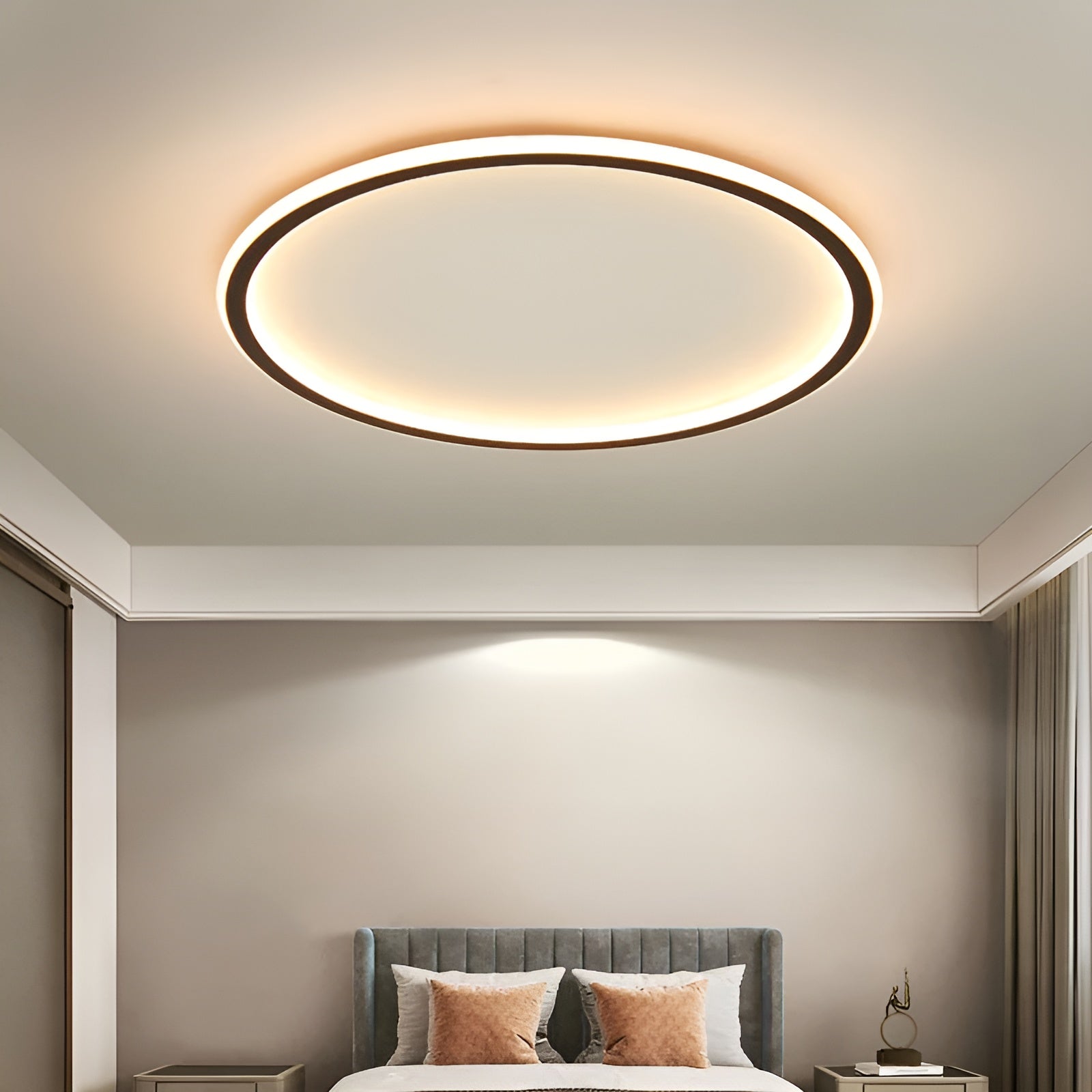 Nordara - Rund skandinavisk loftlampe LED minimalistisk design