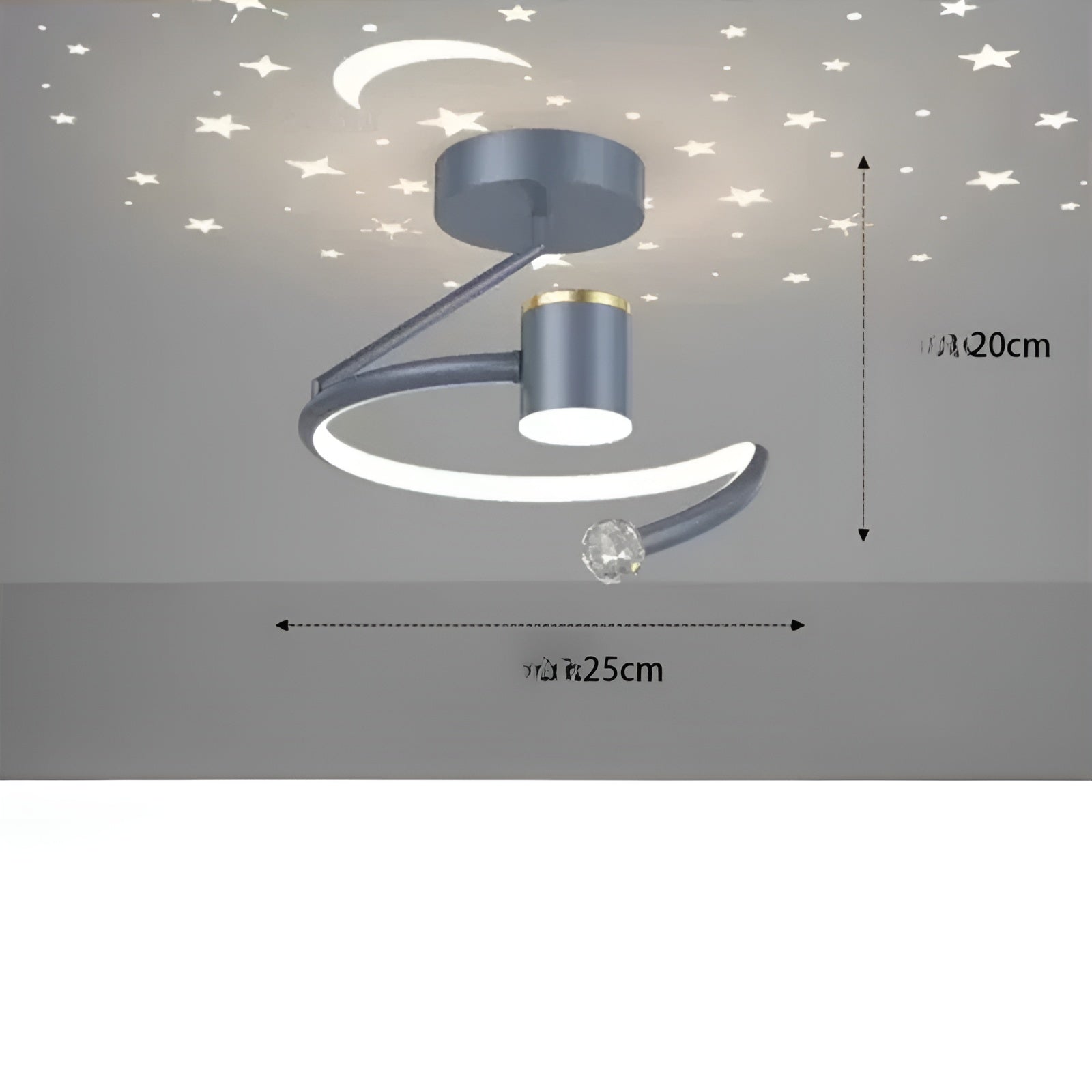 Stelliora - Loftlampe med stjernehimmel LED lys til hjemmet
