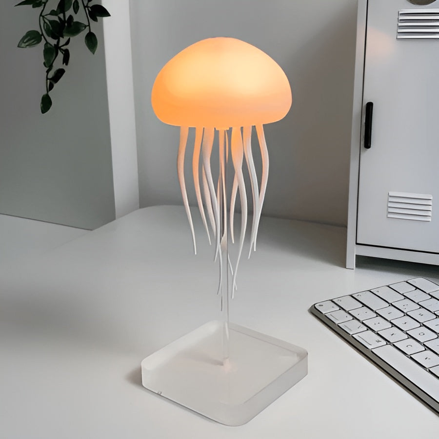 AquaLumé – LED-manet stemningslampe med farveskiftende lys og USB-opladning