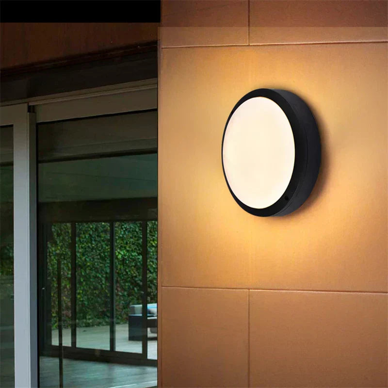Luxvanta – LED udendørs væglampe med bevægelsessensor i aluminium