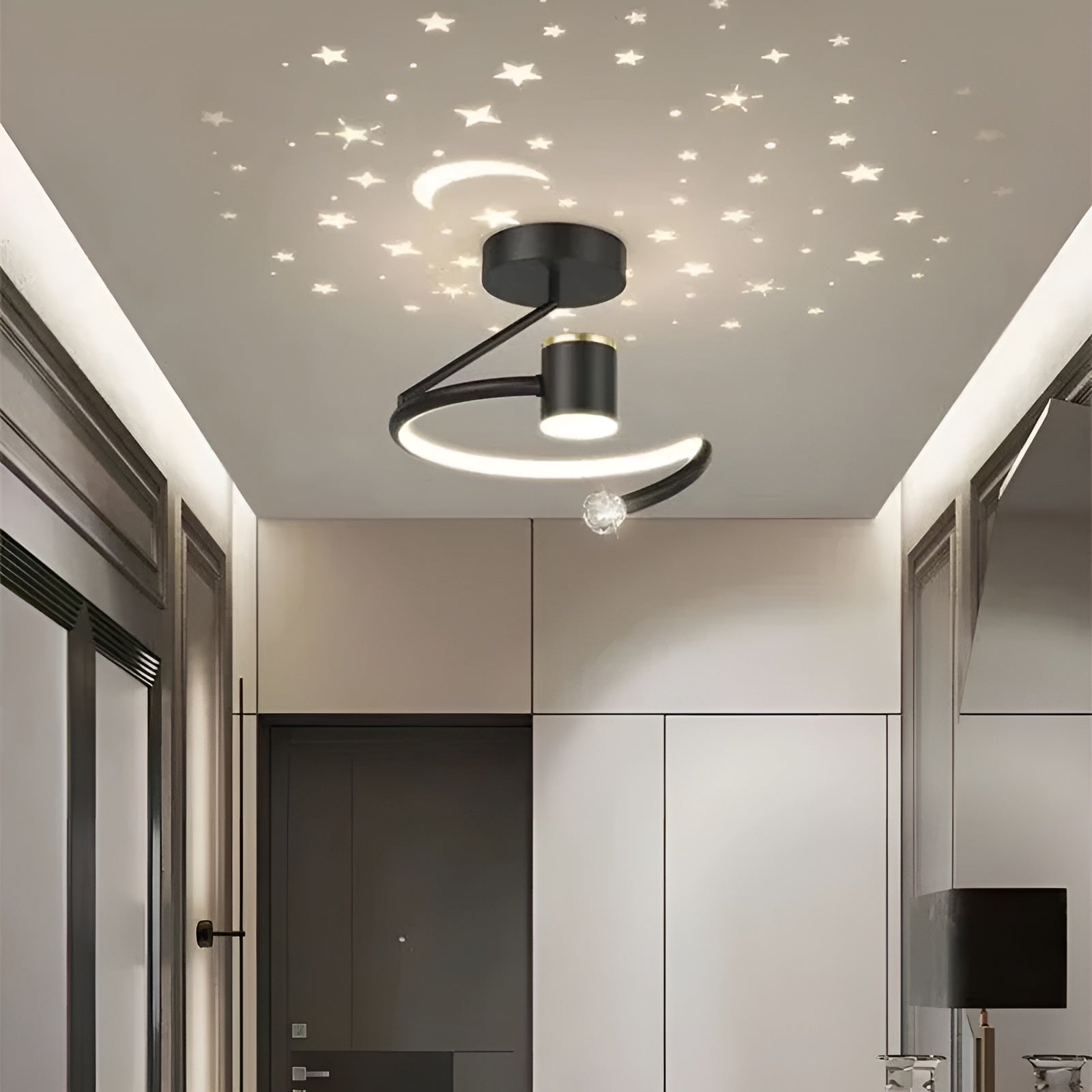 Stelliora - Loftlampe med stjernehimmel LED lys til hjemmet