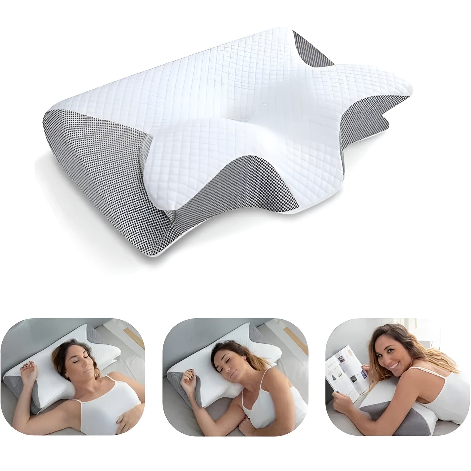 Somnira - Ergonomisk pude i memory foam til komfortabel søvn