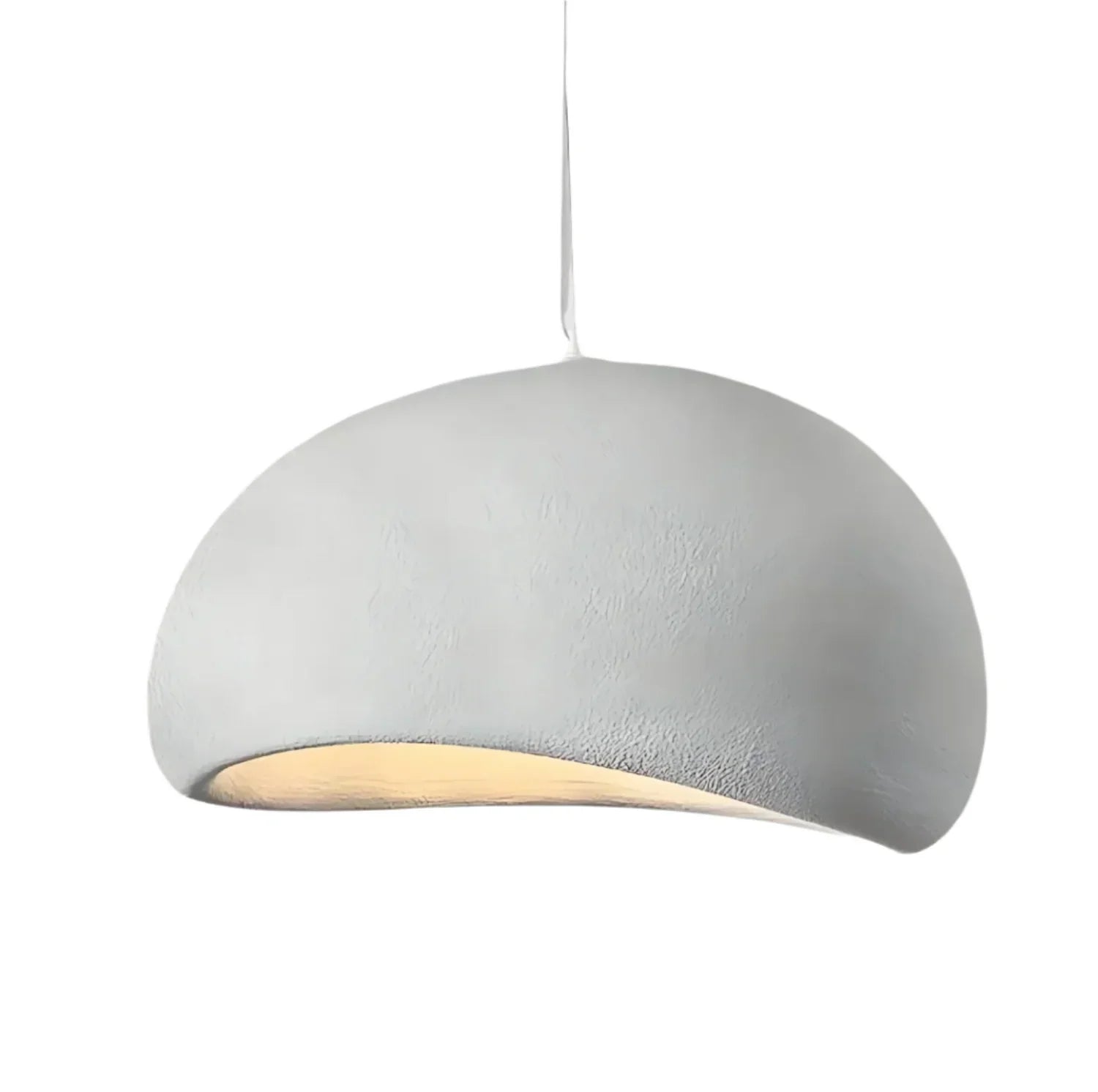 Zenvara – Nordisk wabi sabi pendellampe med blødt LED lys