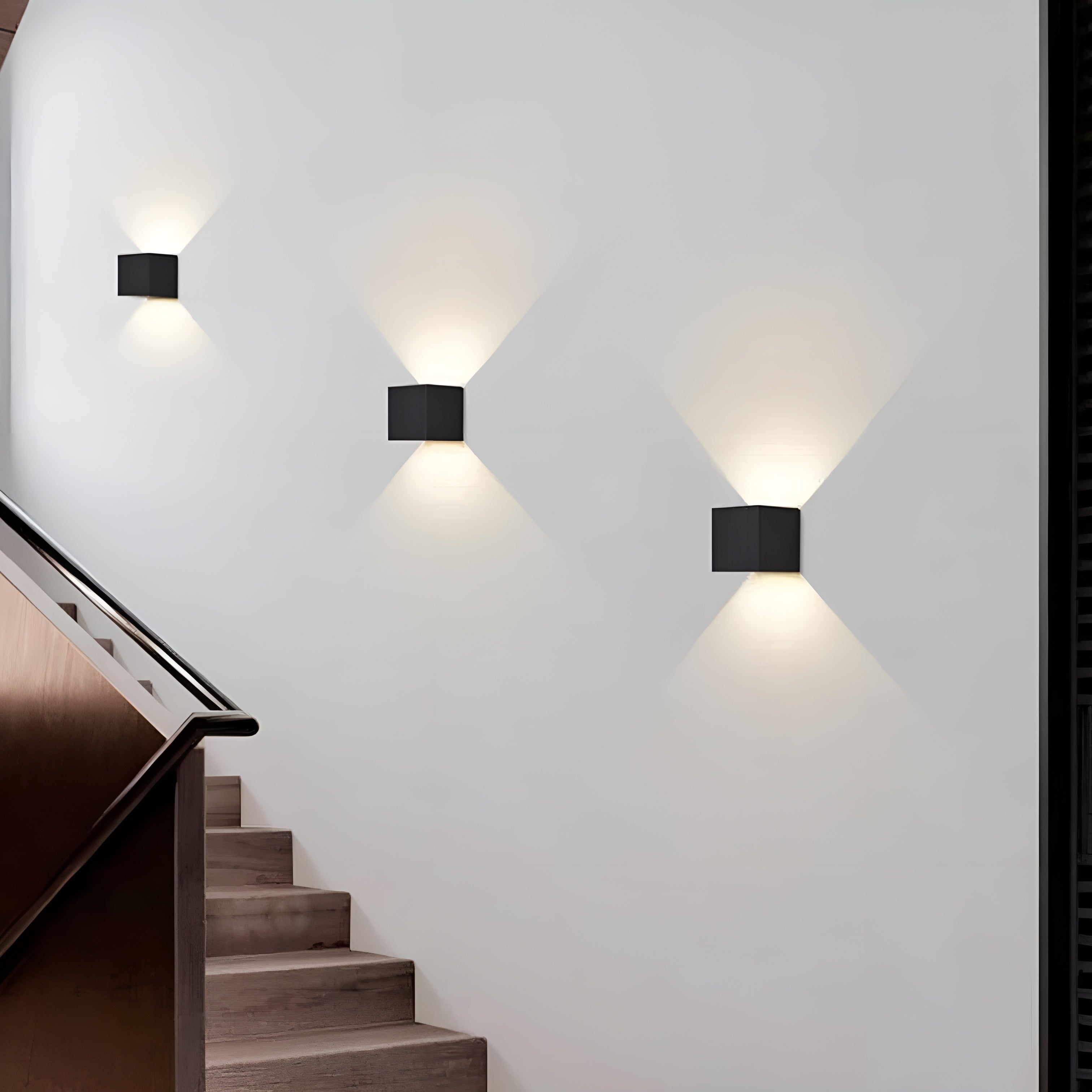 EdgeLumé – IP65 LED-væglampe med justerbar lysretning og arkitektonisk design