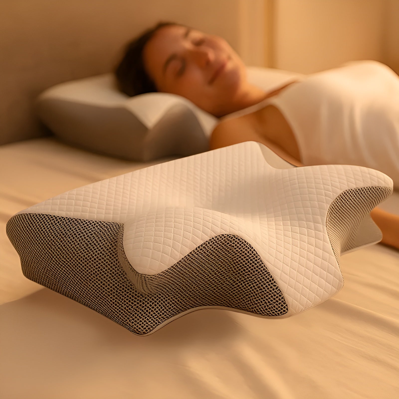 Somnira - Ergonomisk pude i memory foam til komfortabel søvn