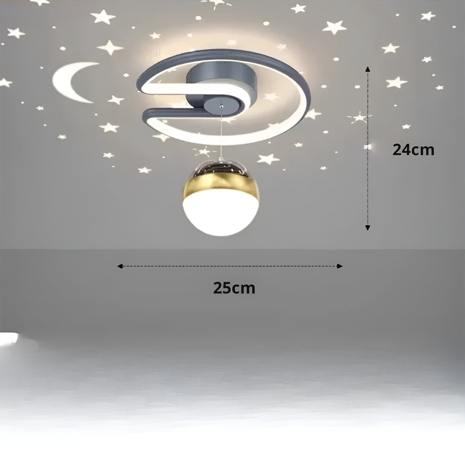 Stelliora - Loftlampe med stjernehimmel LED lys til hjemmet