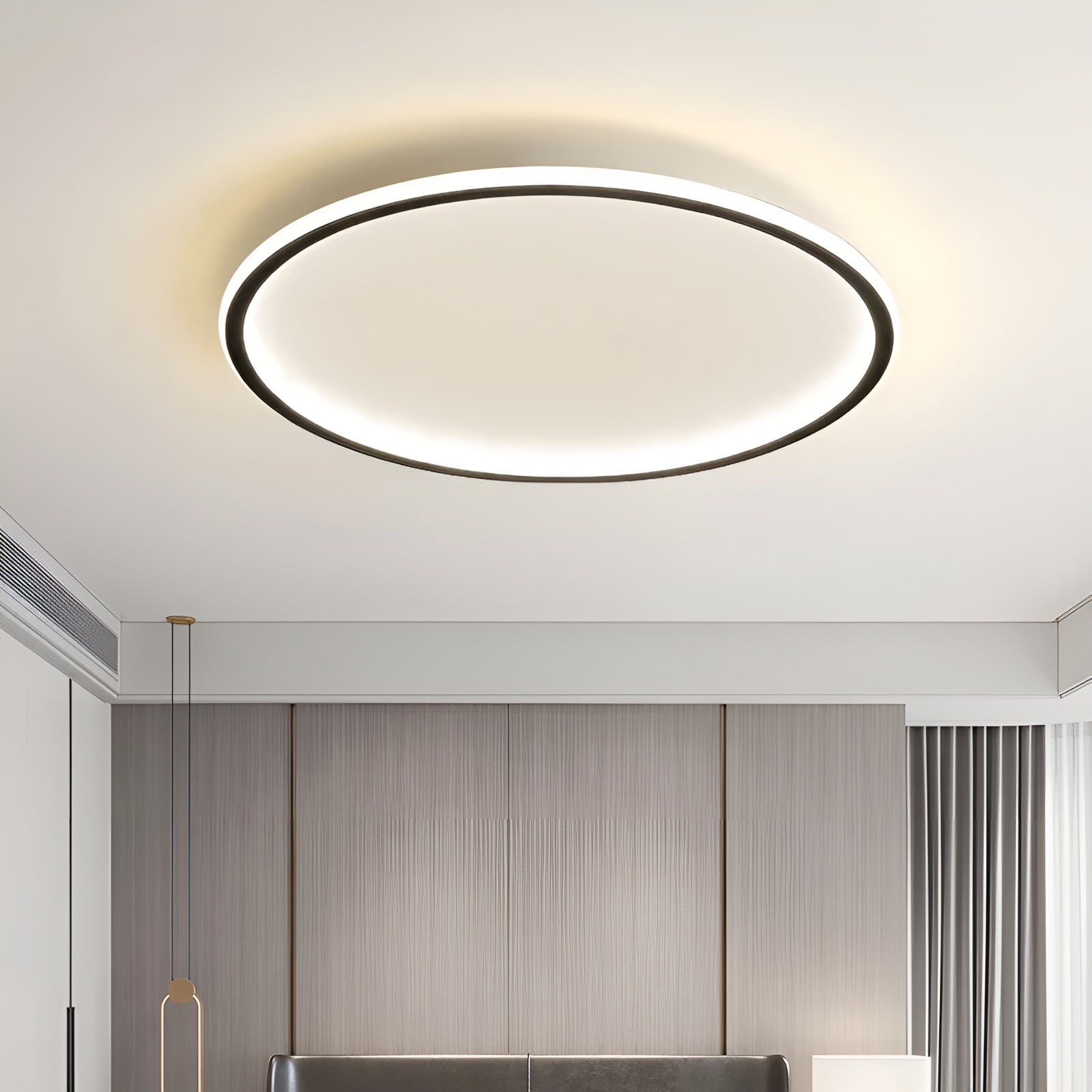Nordara - Rund skandinavisk loftlampe LED minimalistisk design