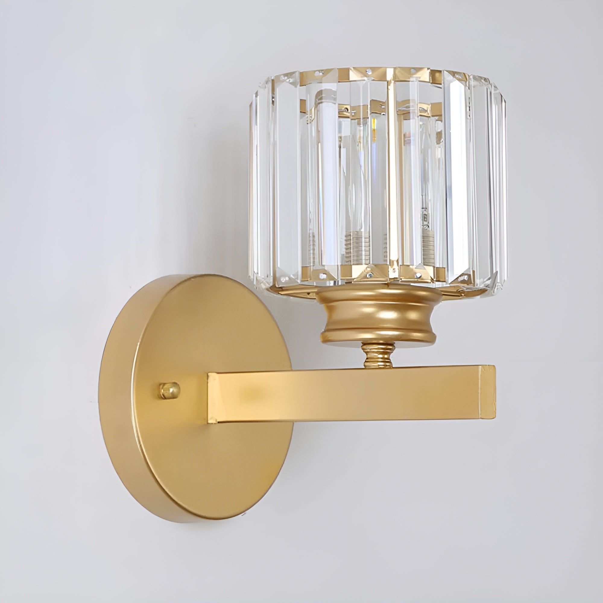 Crystelle - Luksuriøs væglampe med krystal i elegant design