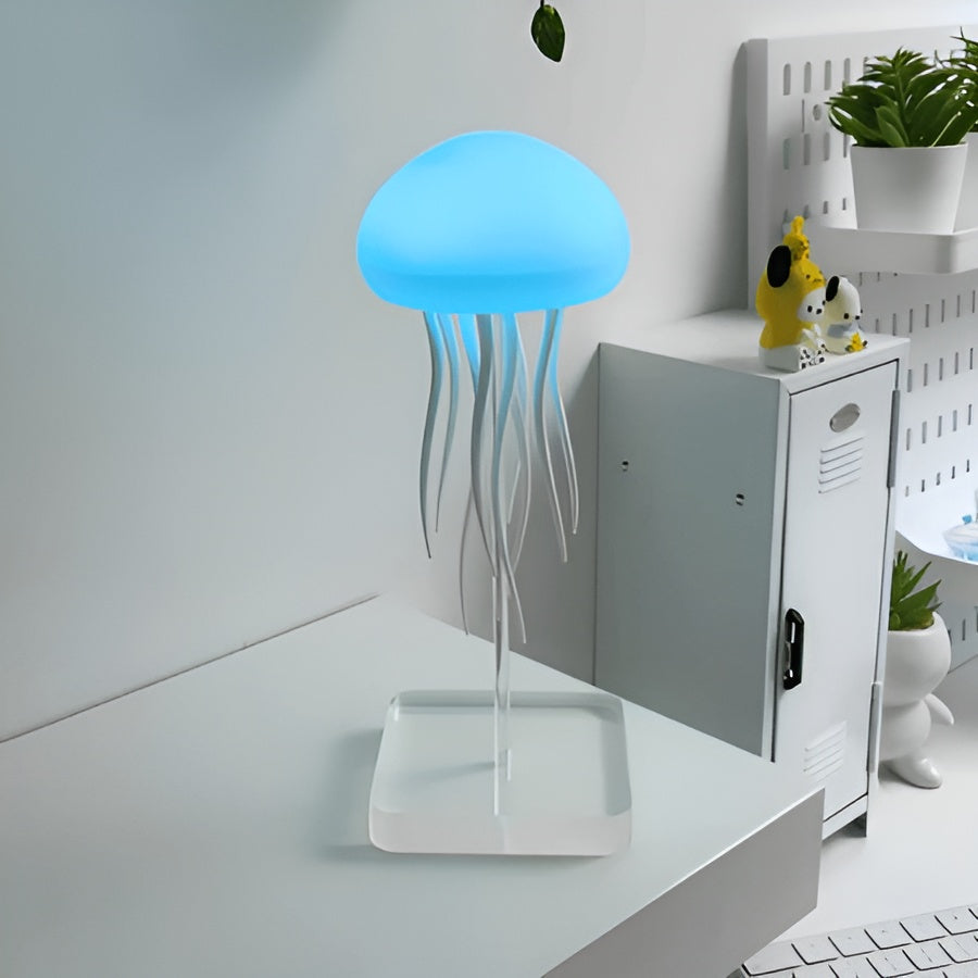 AquaLumé – LED-manet stemningslampe med farveskiftende lys og USB-opladning