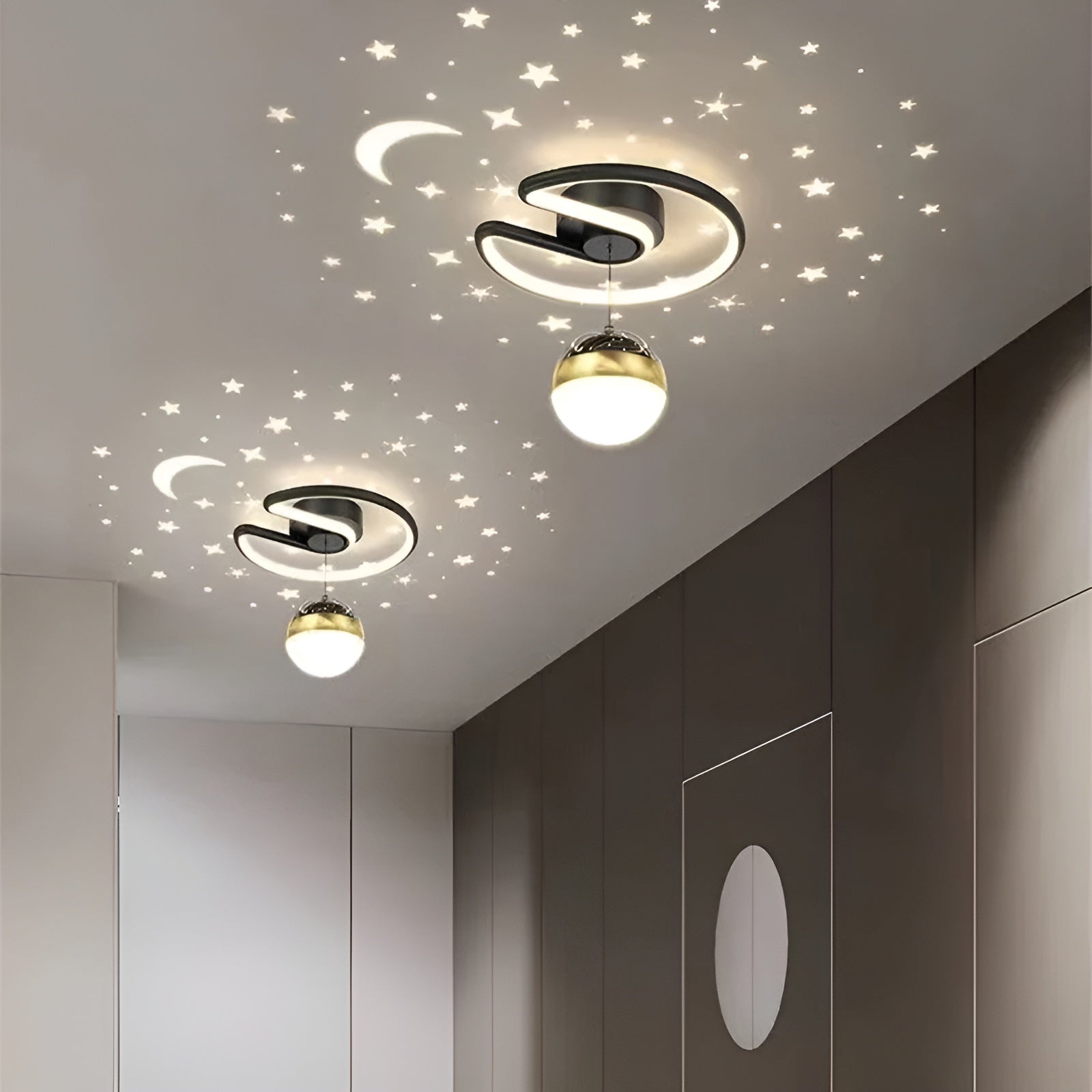 Stelliora - Loftlampe med stjernehimmel LED lys til hjemmet