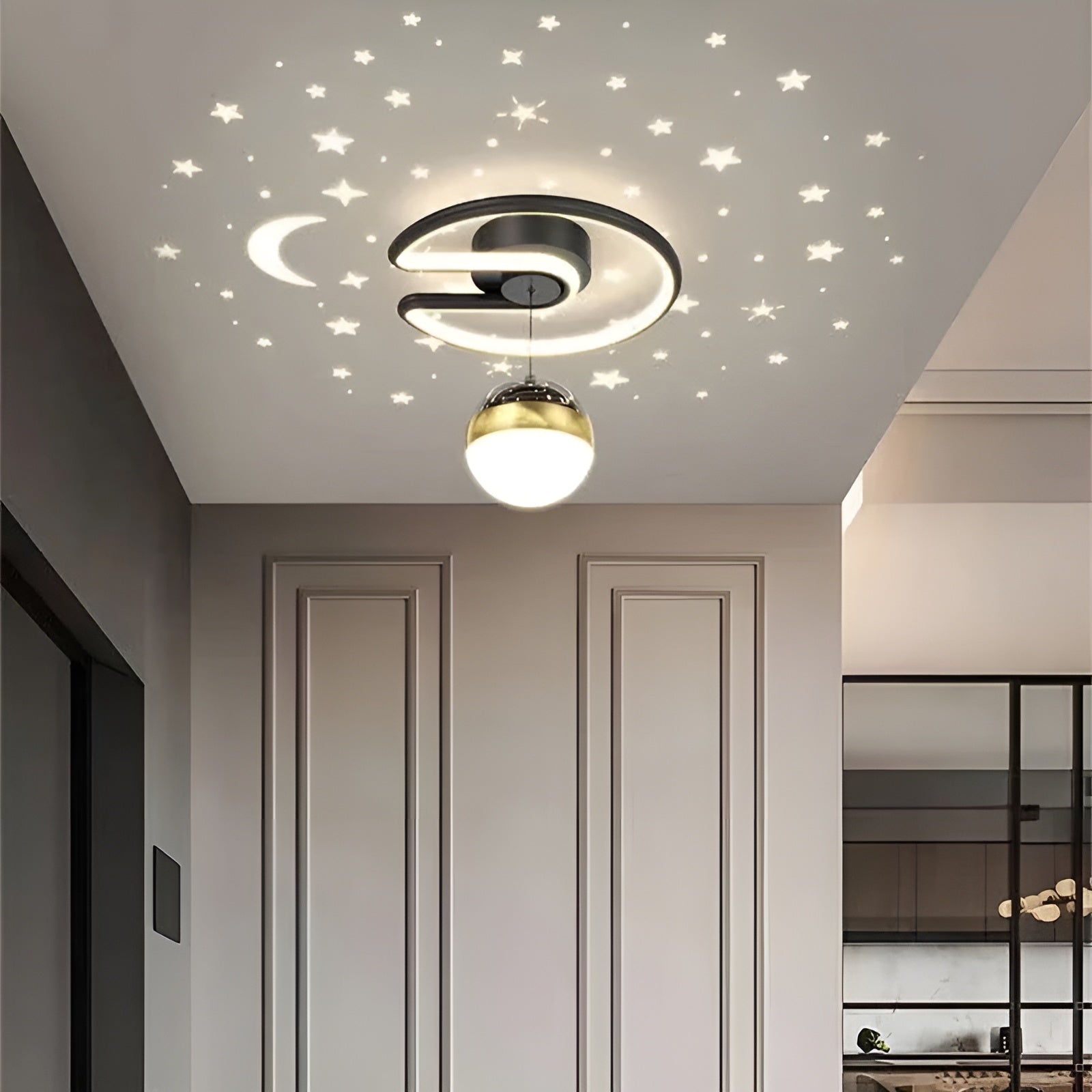 Stelliora - Loftlampe med stjernehimmel LED lys til hjemmet